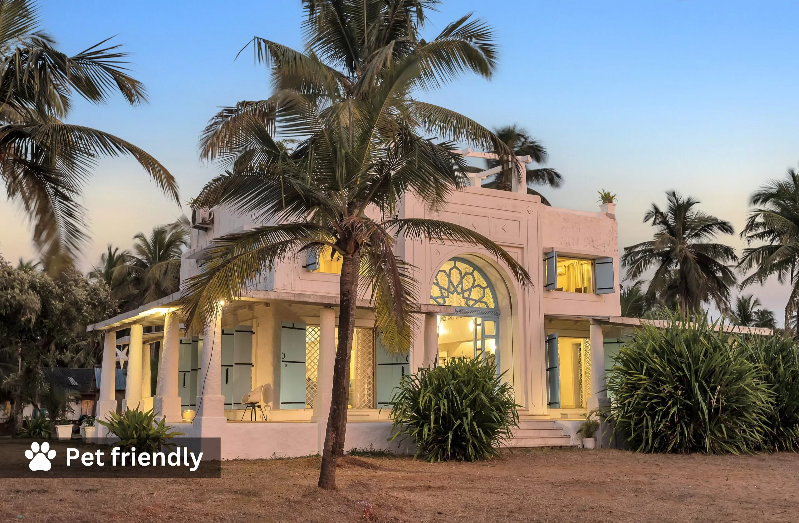 The Greek Beach House on Candolim Beach